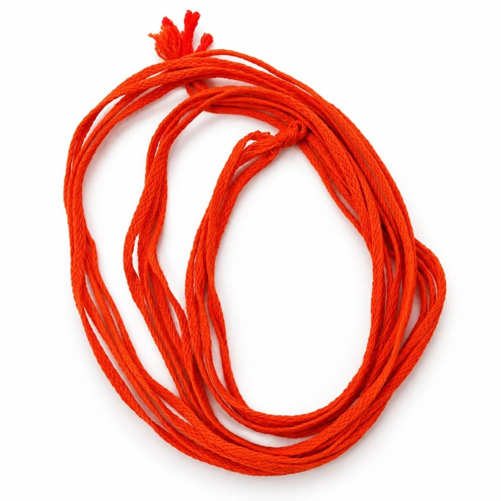 Mangal Arpan Orange Dara Dor - Kamar Dhaga 34 CM for Puja & Festival (Pack of 5)